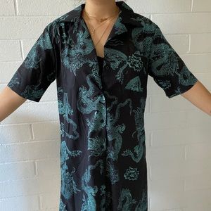 Dragon button up